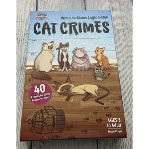 ThinkFun Think Fun Cat Crimes Logic Game